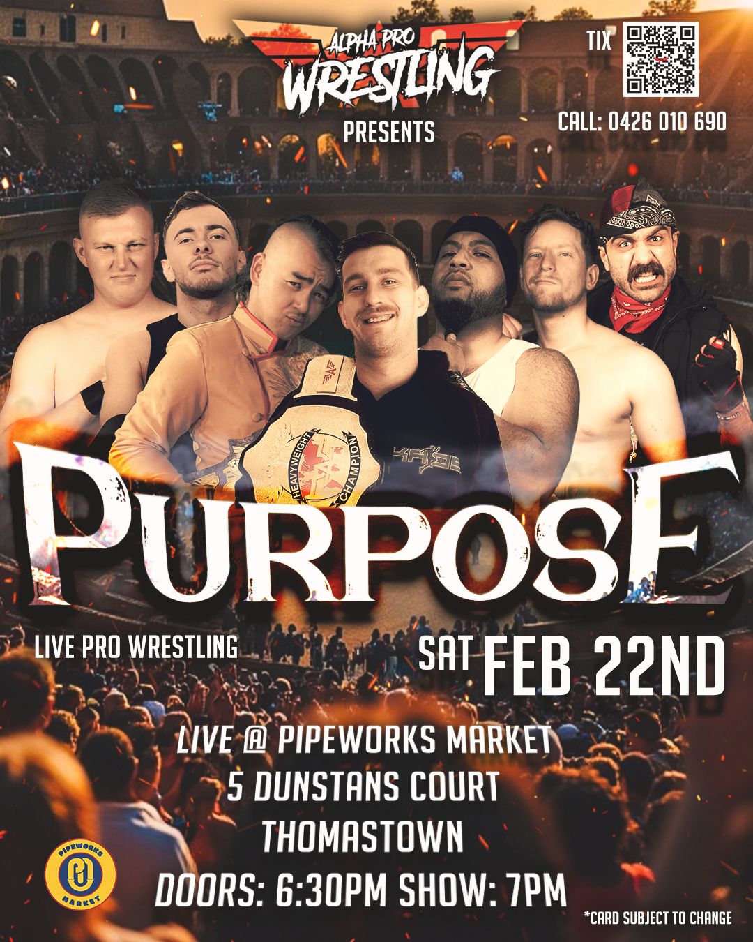 Alpha Pro Wrestling: PURPOSE