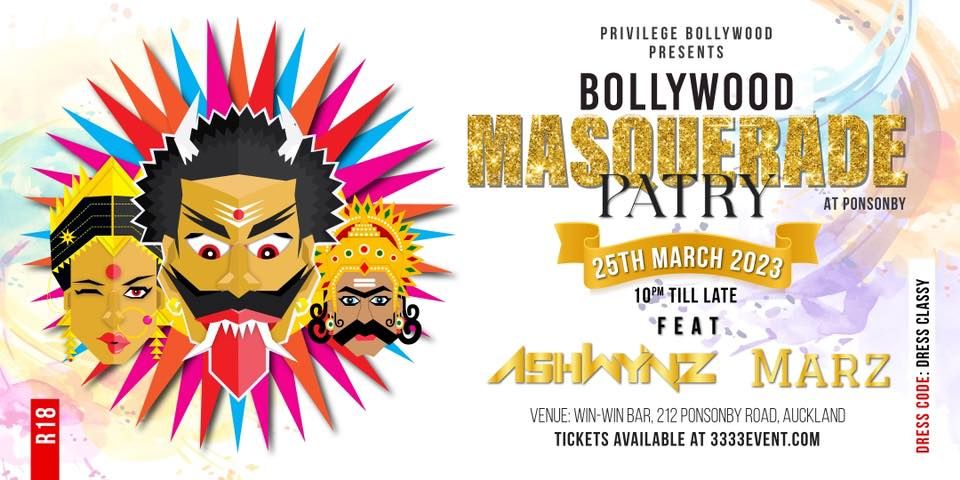 Bollywood Masquerade Party at Ponsonby