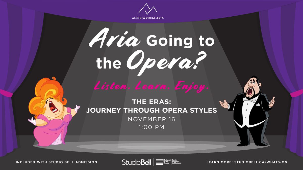 Aria Going to the Opera? The Eras: Journey Through Opera Styles