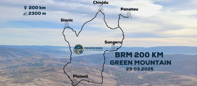 BRM 200 KM - GREEN MOUNTAIN