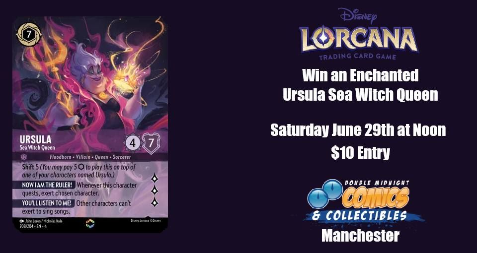 Lorcana Win-an-Enchanted Tournament: Ursula