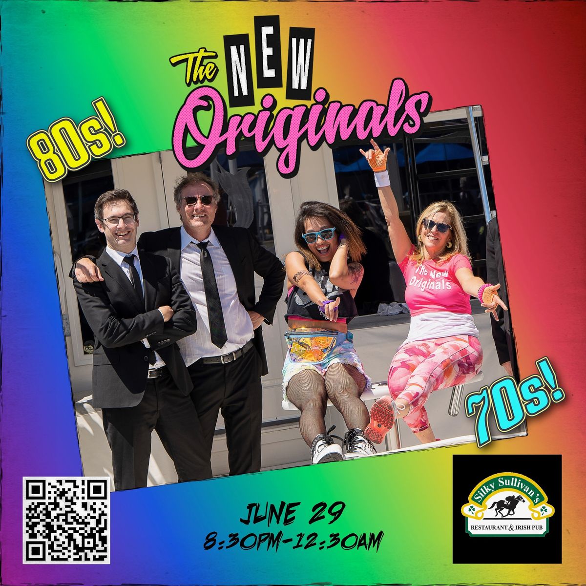 The New Originals\u2019 70s & 80s Rock Show at Silky\u2019s!