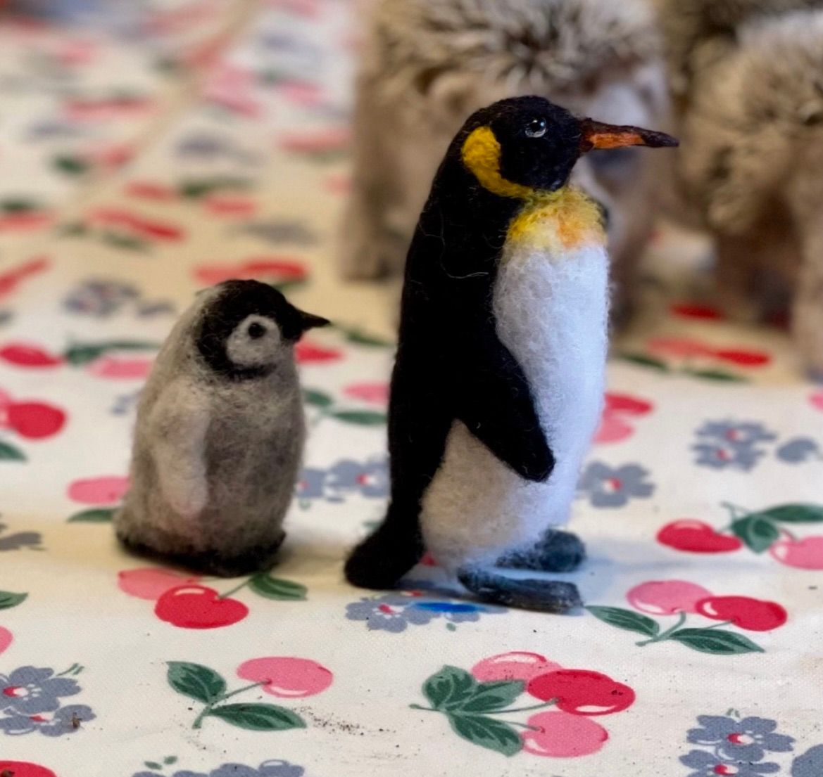 Needlefelting with Felt and Dandy - Penguins