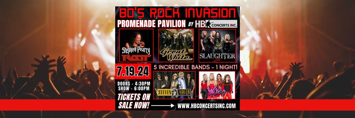 80's ROCK INVASION Live at Promenade Pavilion by HB Concerts Inc.