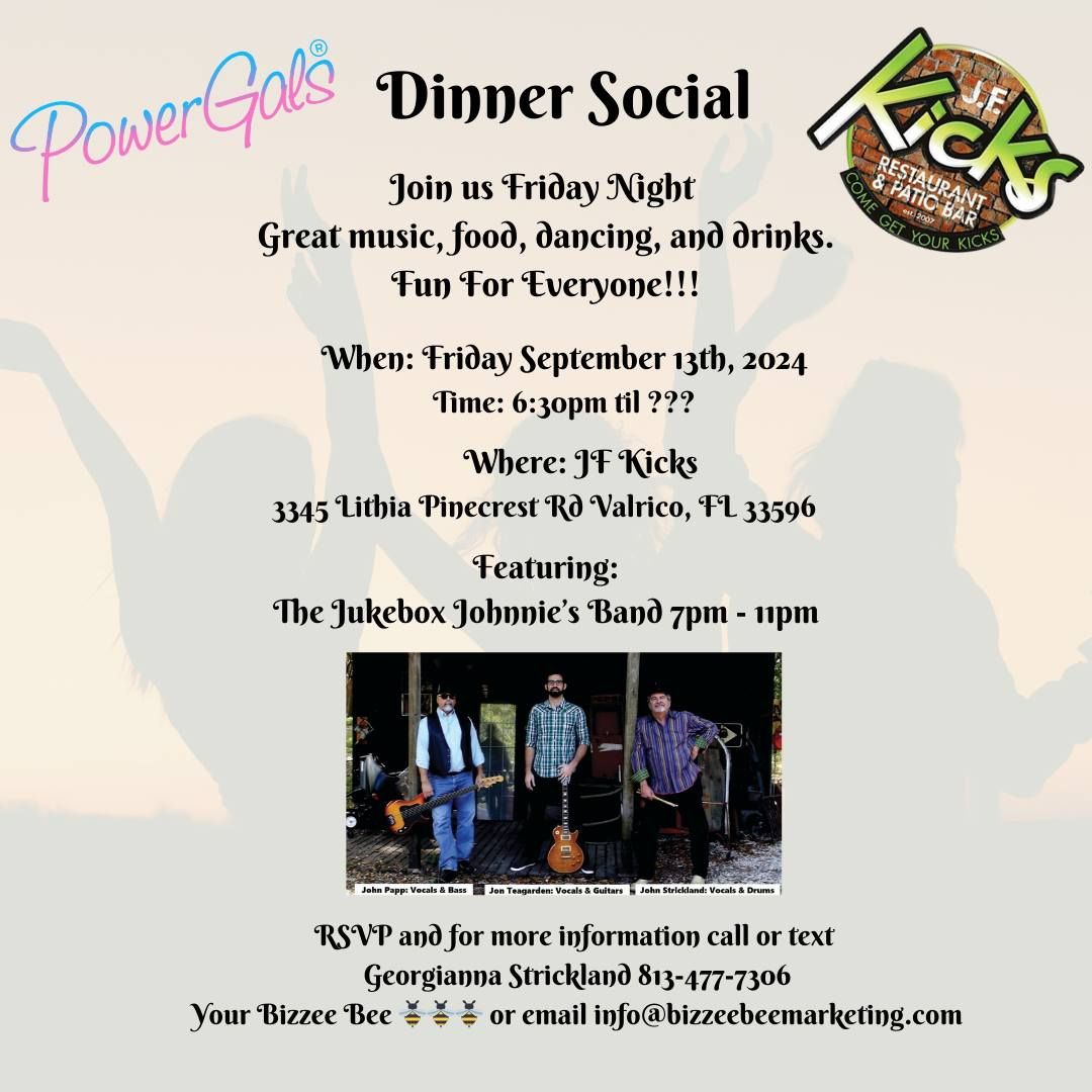 Dinner Social featuring The Jukebox Johnnie's Band