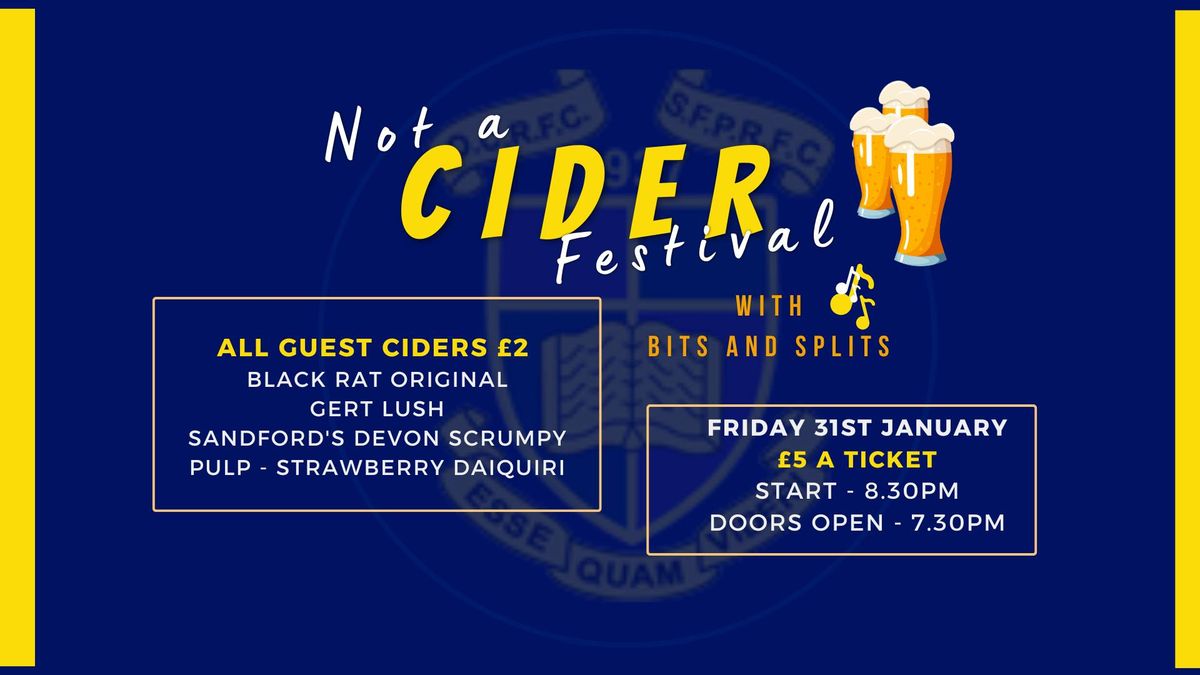 Not a CIDER Festival at Saintbridge