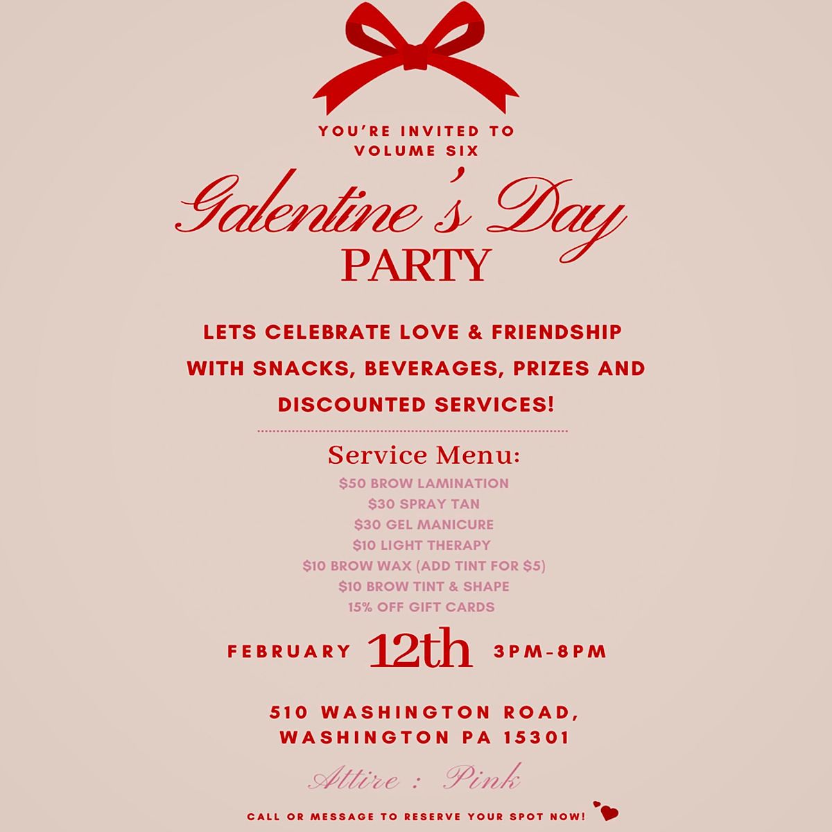 Galentine's Day Party \ud83e\ude77