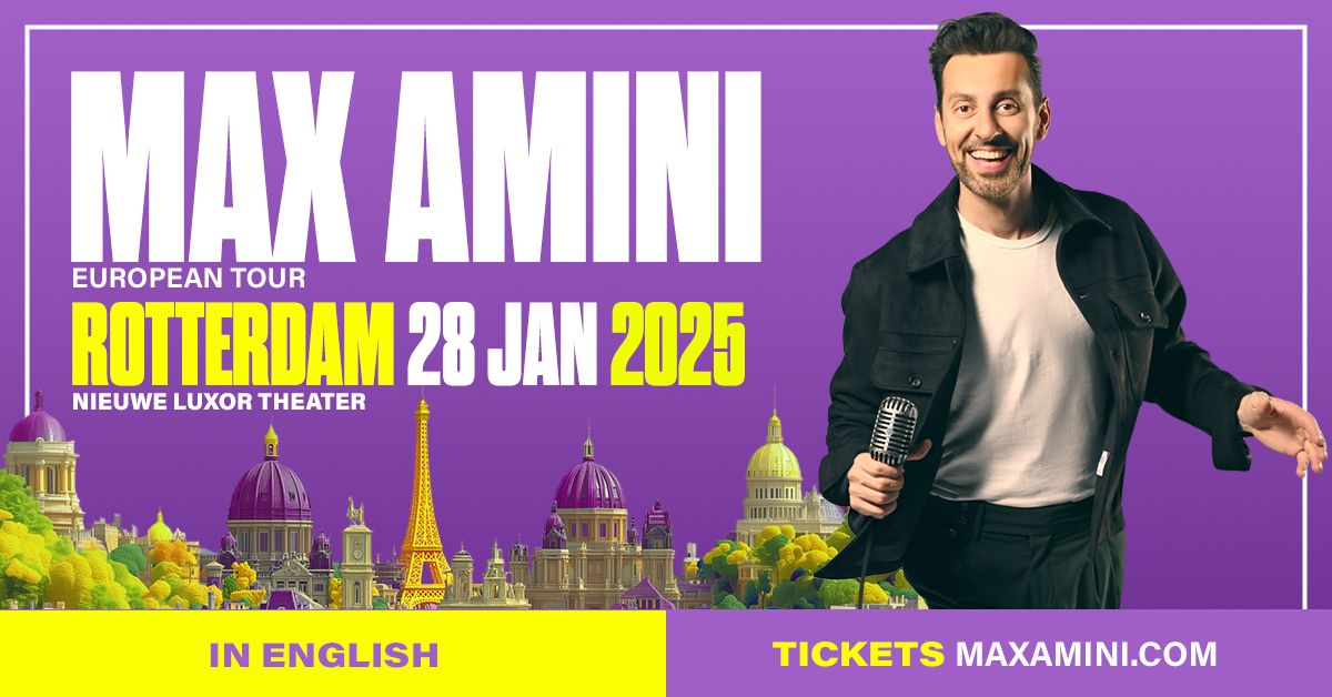 Max Amini Live in Rotterdam (in English)