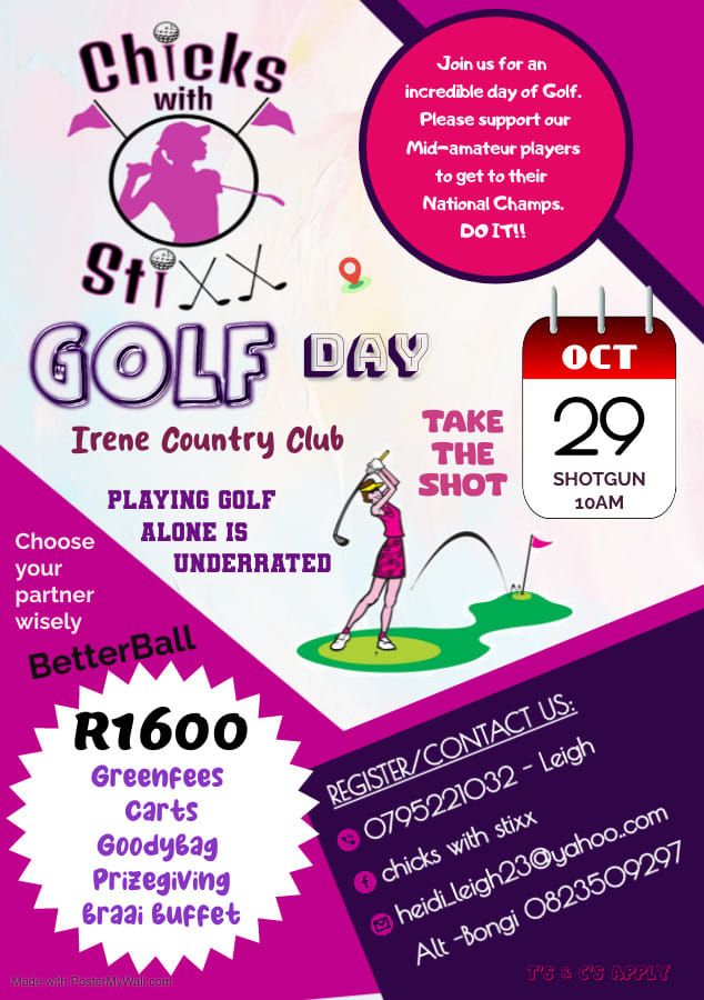 Chicks with Stixx Golf Day