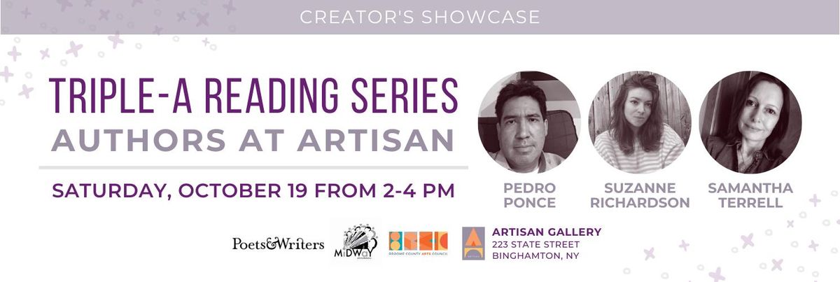  Creator's Showcase: Triple-A Reading Series