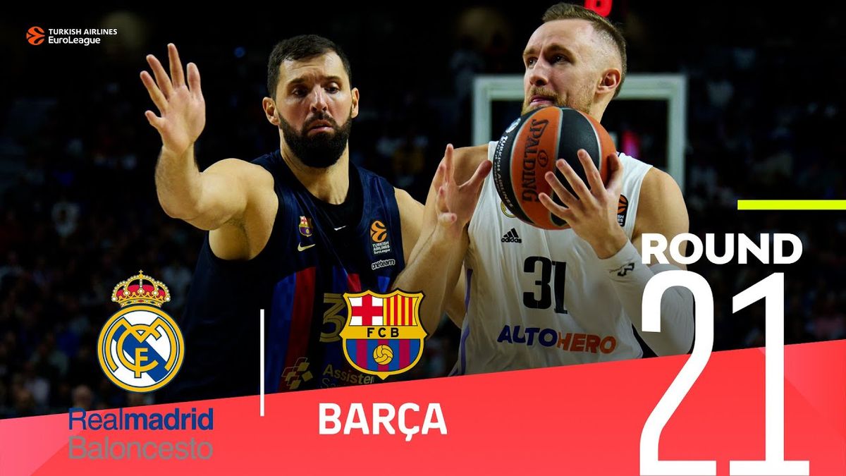 Real Madrid Baloncesto vs FC Barcelona Basket