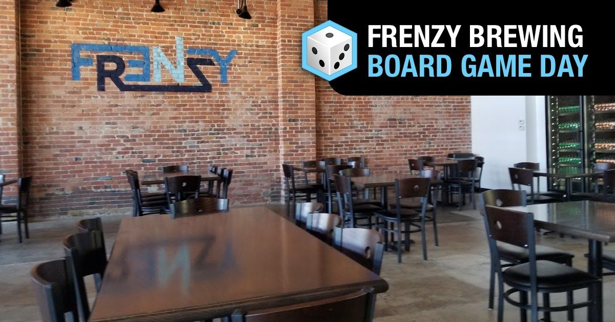 Board Game Day at Frenzy