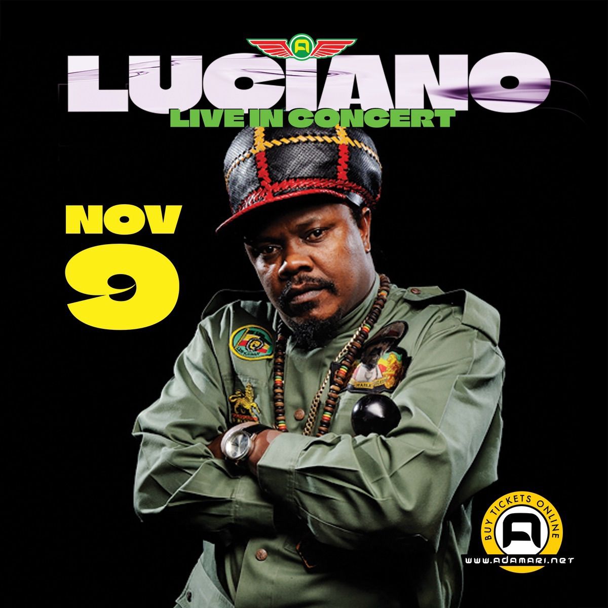 Adamari Empire presents LUCIANO: Live in Concert!