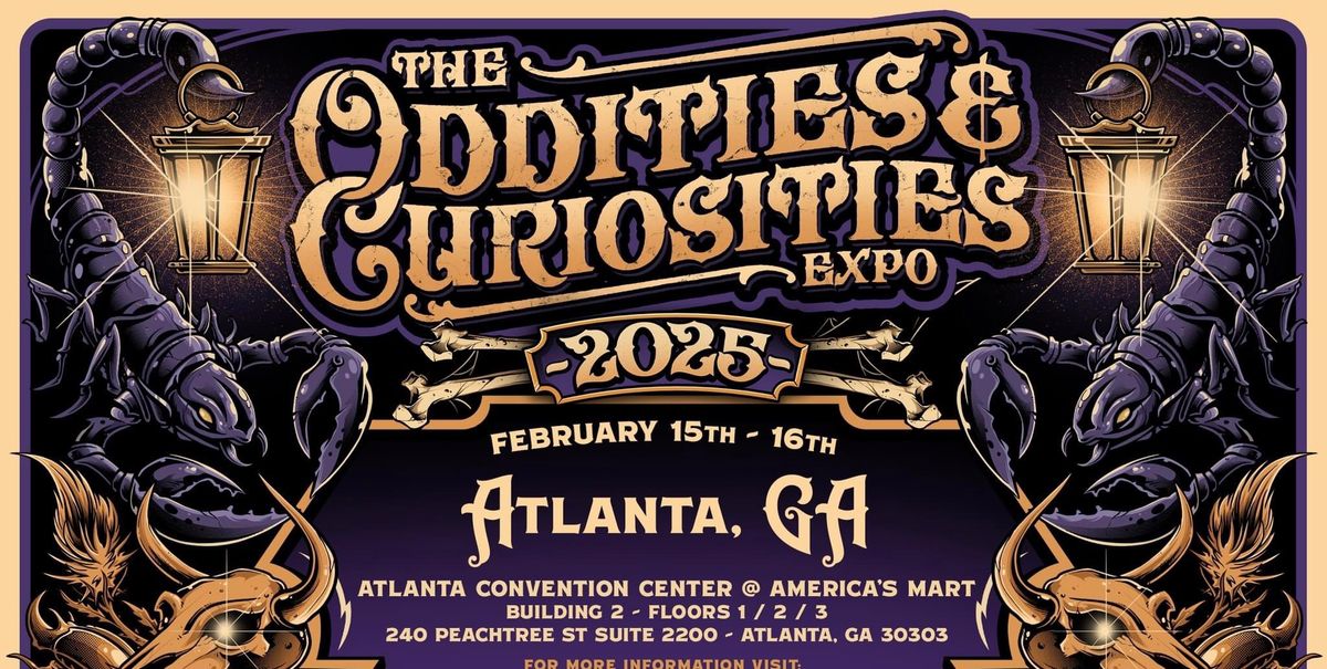 Atlanta Oddities & Curiosities Expo 2025