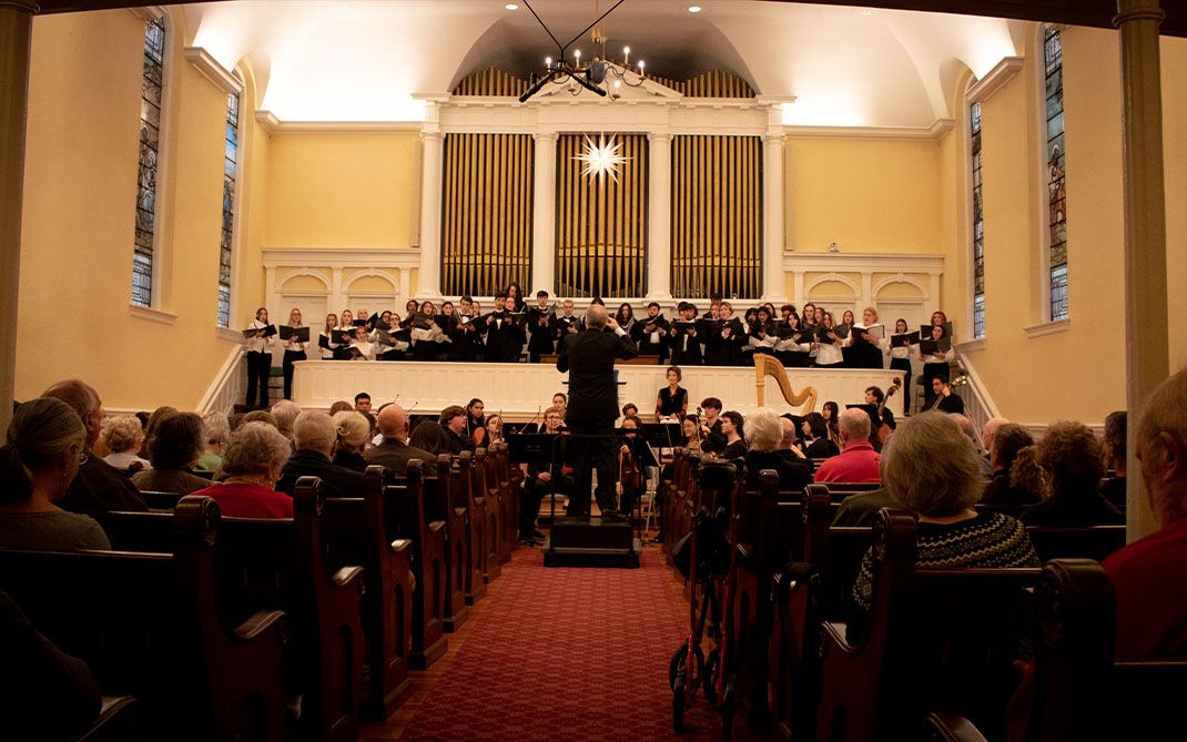 UNCSA Cantata Singers Holiday Concert