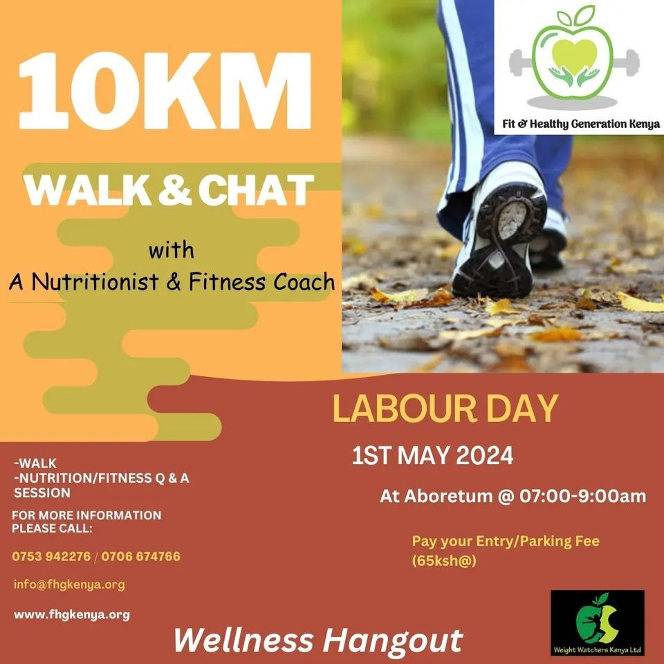 Labour Day Walk & Chat with A Nutritionist and Fitness Coach  (FREE)