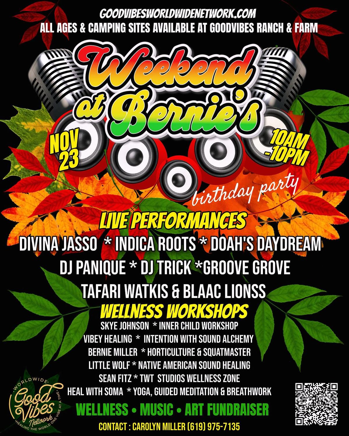 Weekend at Bernie\u2019s Reggae Party