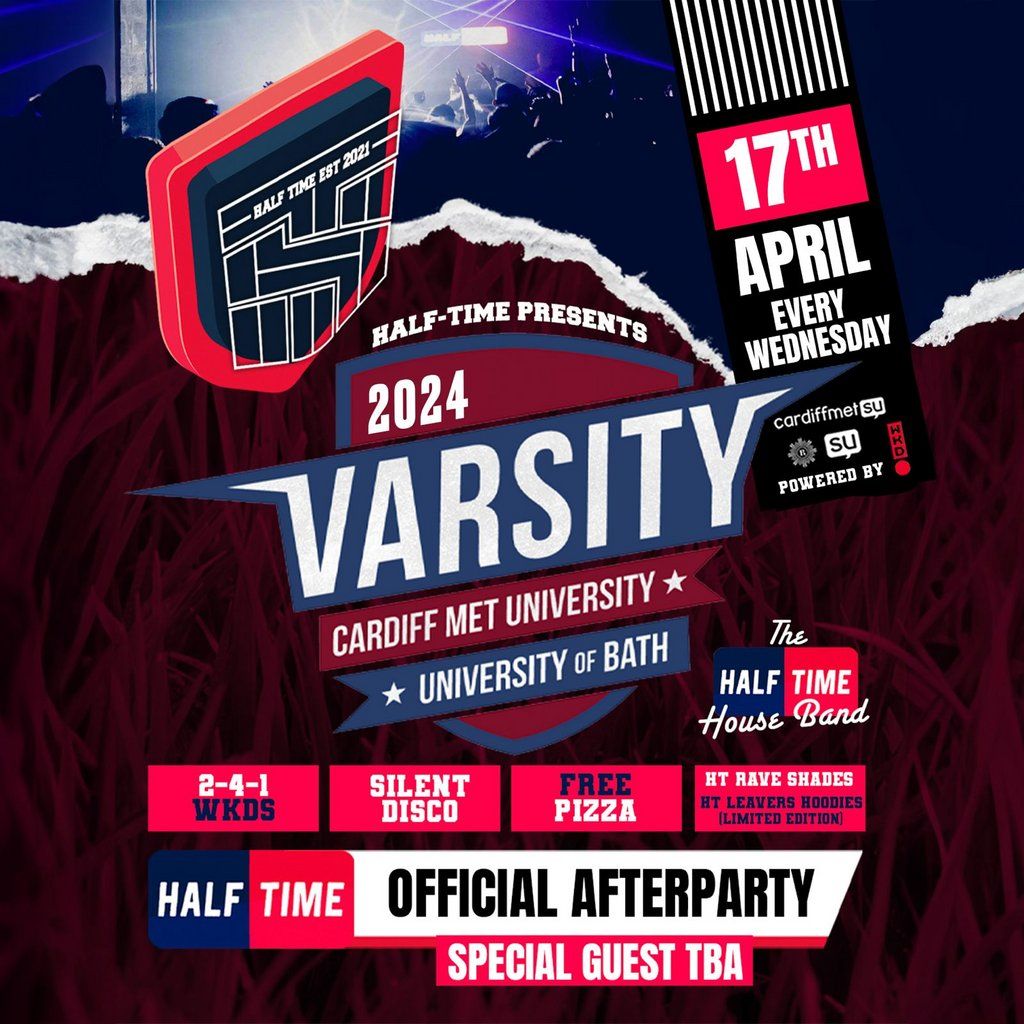 Half Time 17.04.24 - Official varsity afterparty