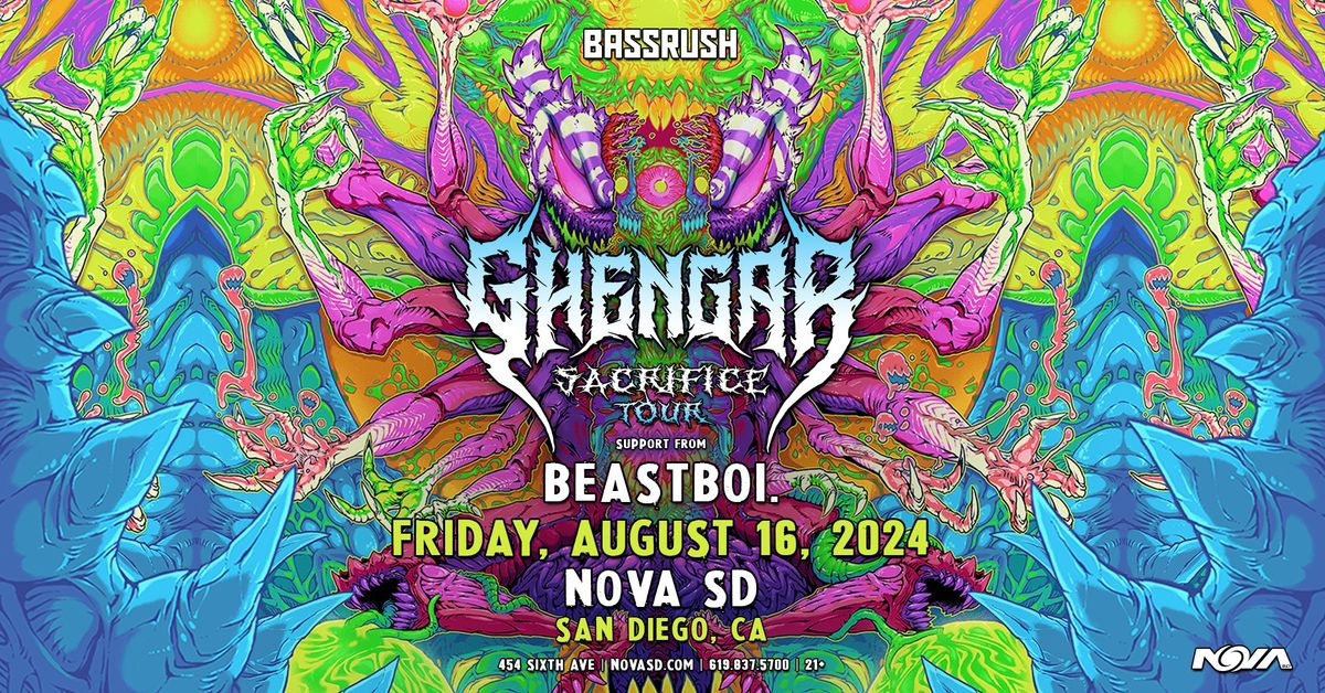 Bassrush presents: GHENGAR: THE SACRIFICE TOUR (San Diego)