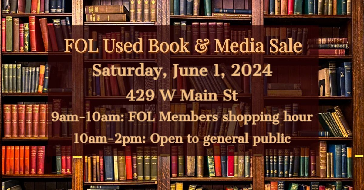 Used Book & Media Sale