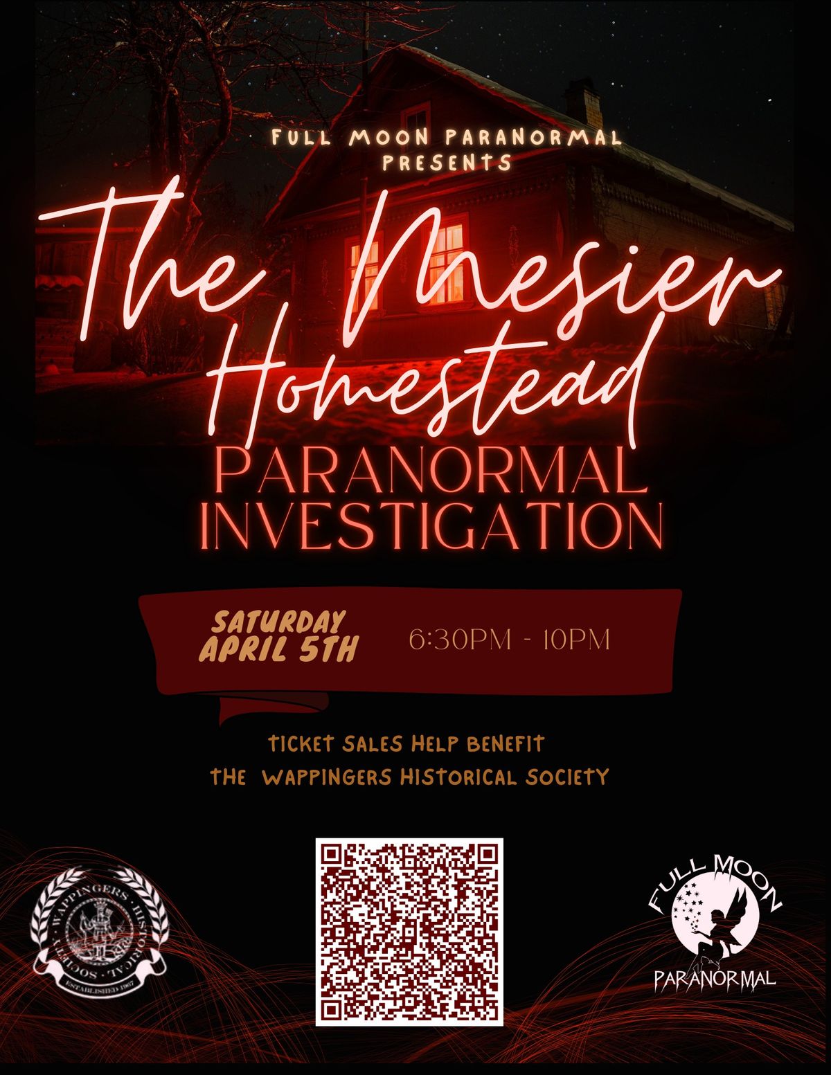 Paranormal Investigation at Mesier Homestead and Museum