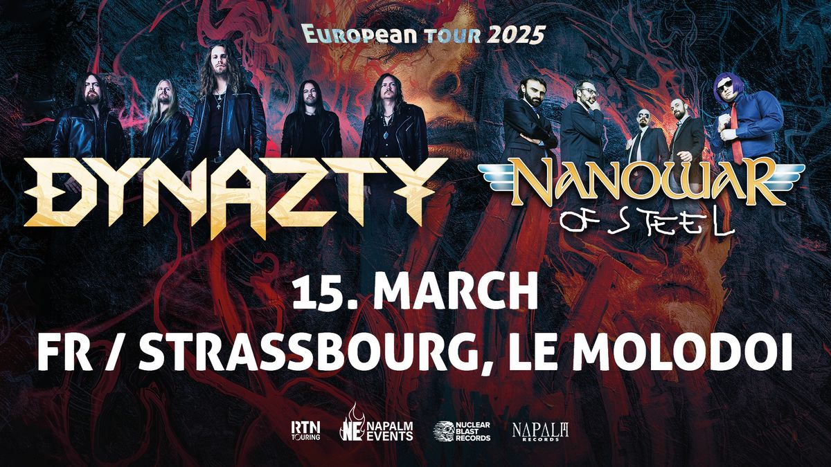 MUSIC SHOOT FEST - METAL DAY : Dynazty \u00b7 Nanowar of Steel & more... @ Strasbourg, Molodoi