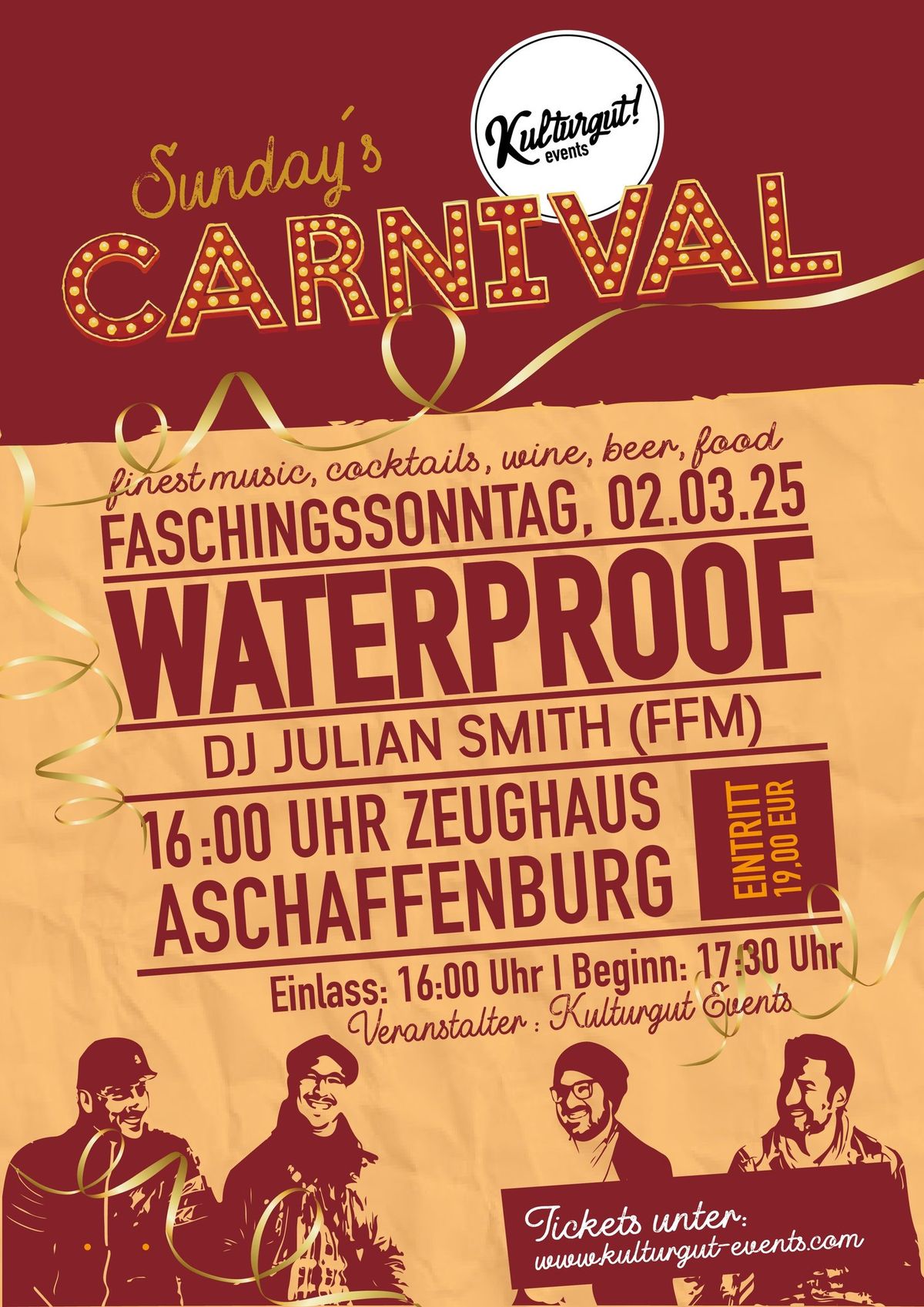 Sunday\u2018s Carnival im Zeughaus 