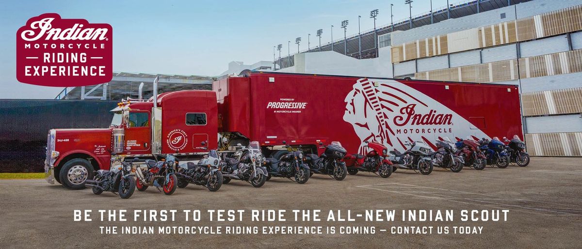 Indian Motorcycle Riding Experience Event