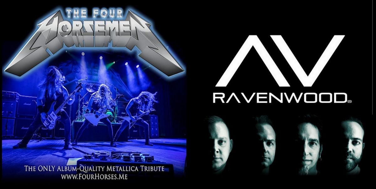 The Four Horsemen, A Celebration of Metallica with Ravenwood, Alternative Rock Band