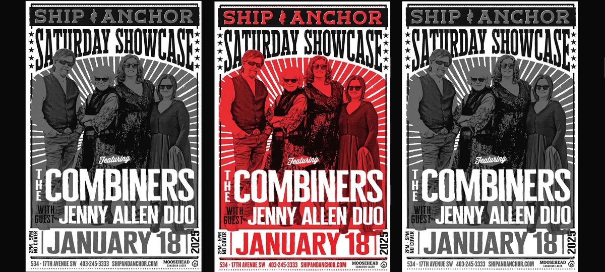 Saturday Showcase: THE COMBINERS with Jenny Allen Duo