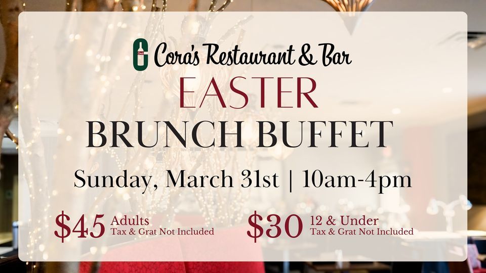 Cora's Easter Brunch Buffet