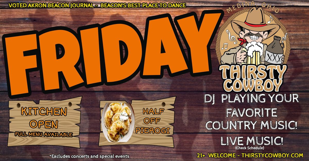 Friday Night DJ & Dancing - NO COVER!