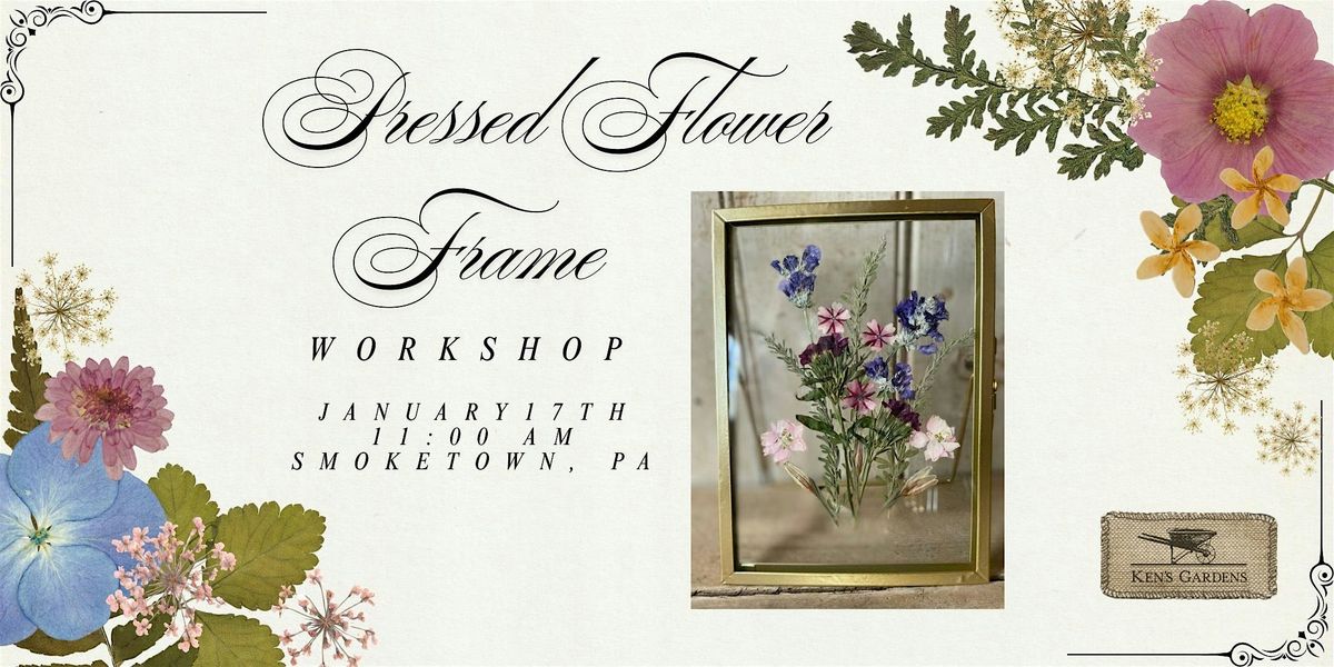 Pressed Flower Frame (Smoketown Location)