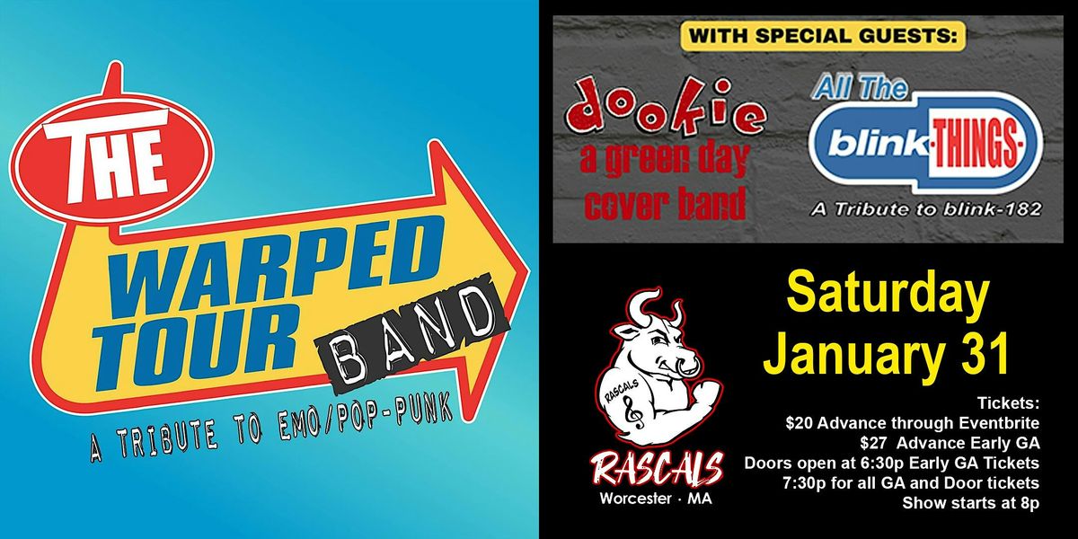 The Warped Tour Band with Dookie & All The Blink Things