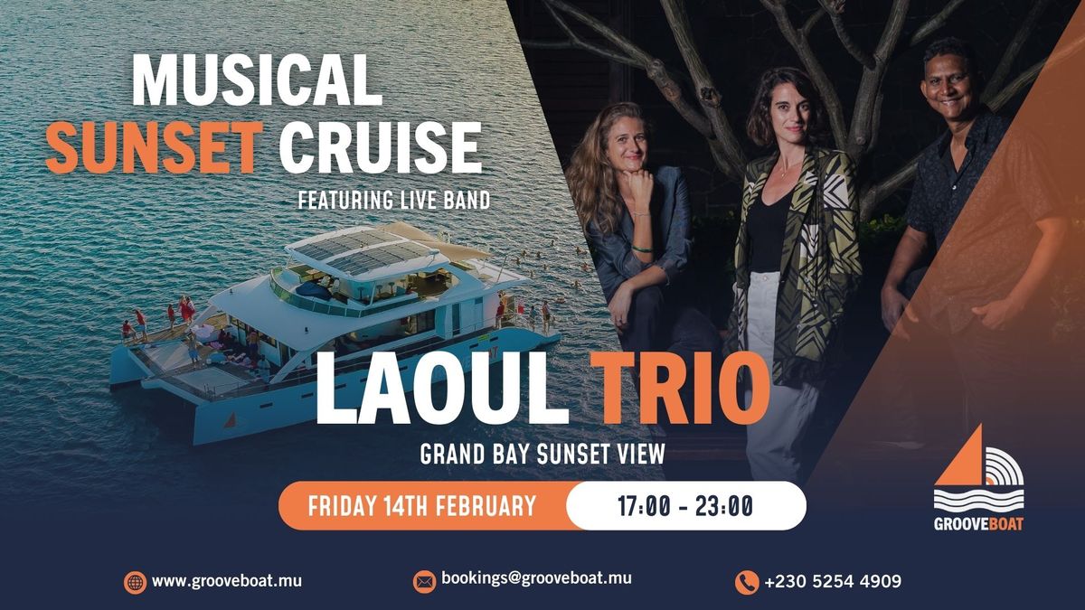 Musical Sunset Cruise featuring Laoul Trio