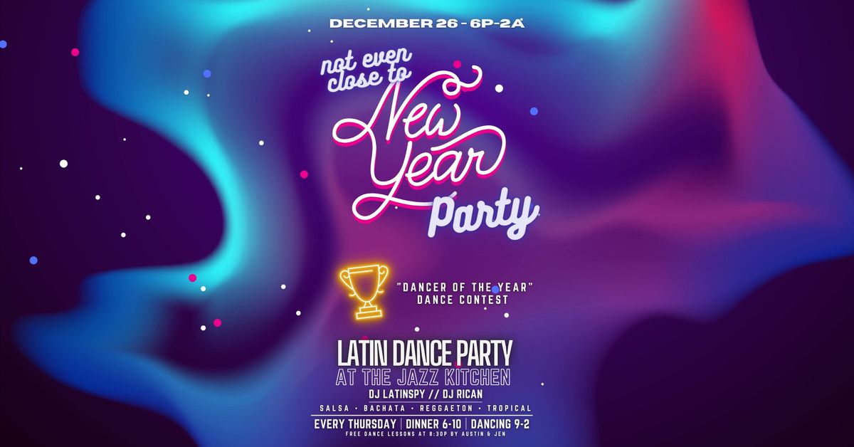 Latin Dance Party - Pre-NYE Edition