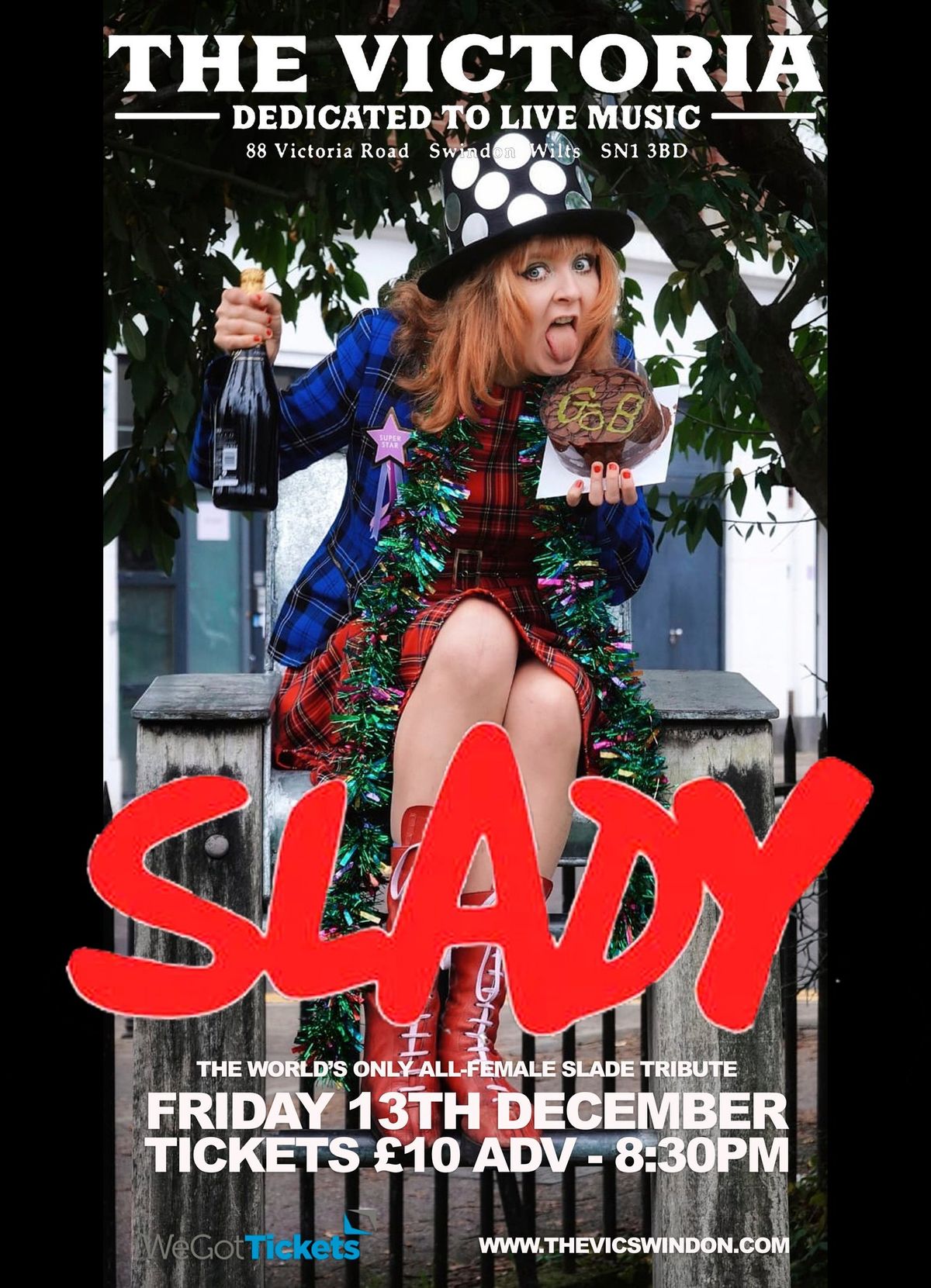 SLADY - The all-female tribute to SLADE - live at The Vic 