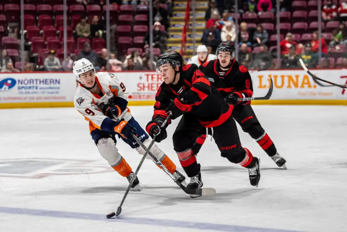 Flint Firebirds vs. Soo Greyhounds