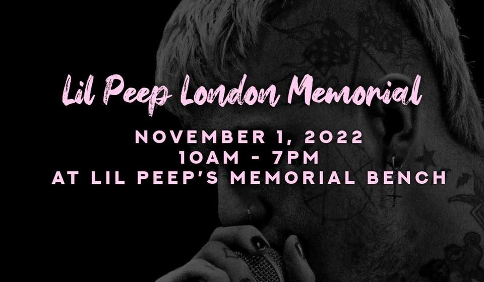 Lil Peep London Memorial, 2022