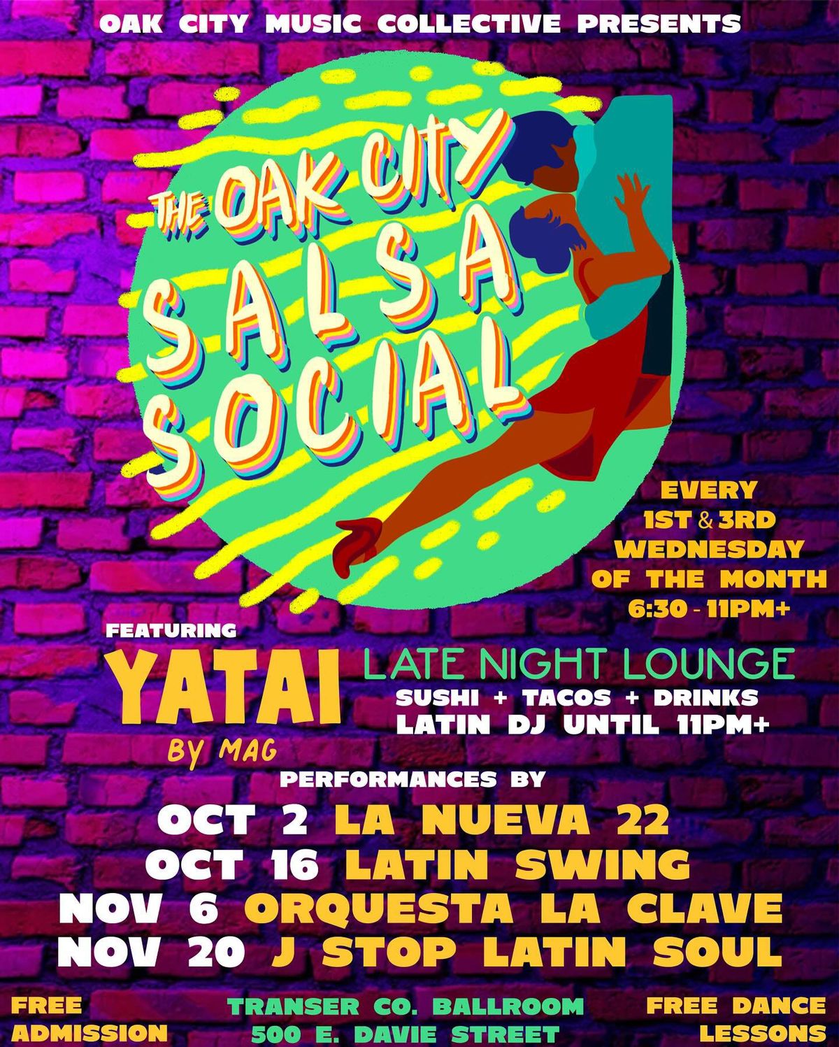 Jstop Latin Soul @ Oak City Salsa Social \u2022 Raleigh, NC