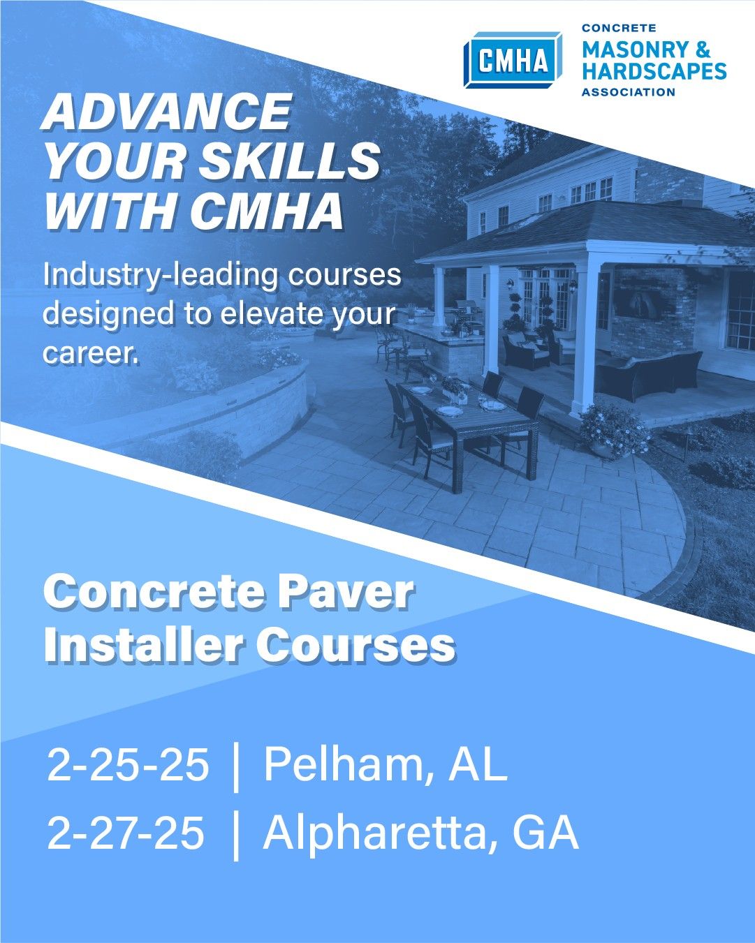 Concrete Paver Installer Course in Alpharetta, GA