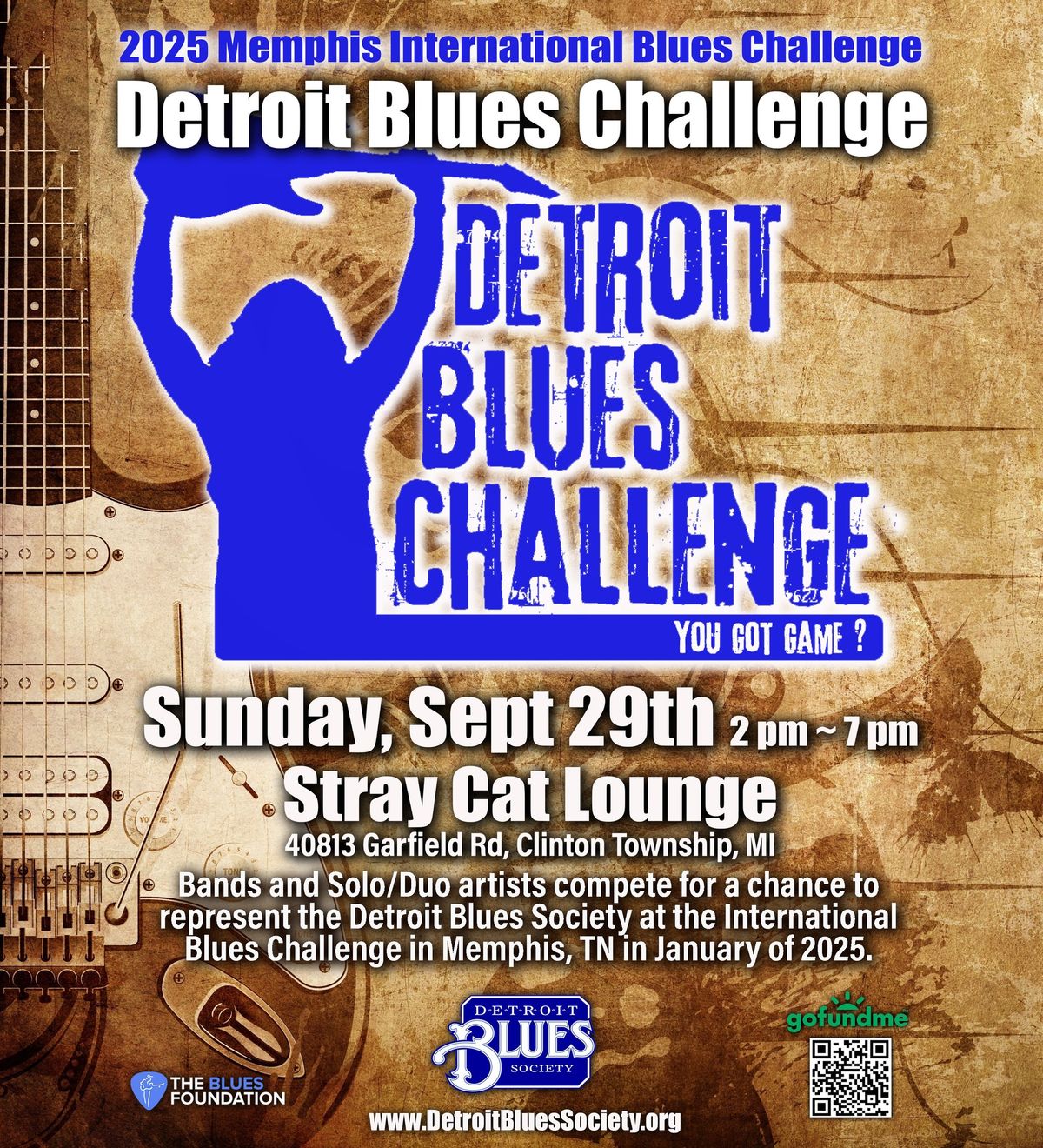 Detroit Blues Society Blues Challenge