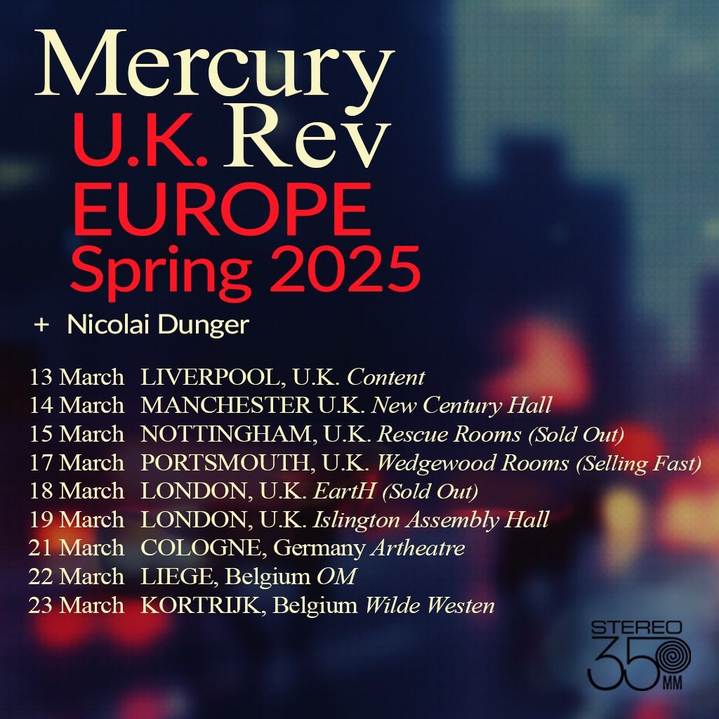 MERCURY REV with Nicolai Dunger - Kortrijk