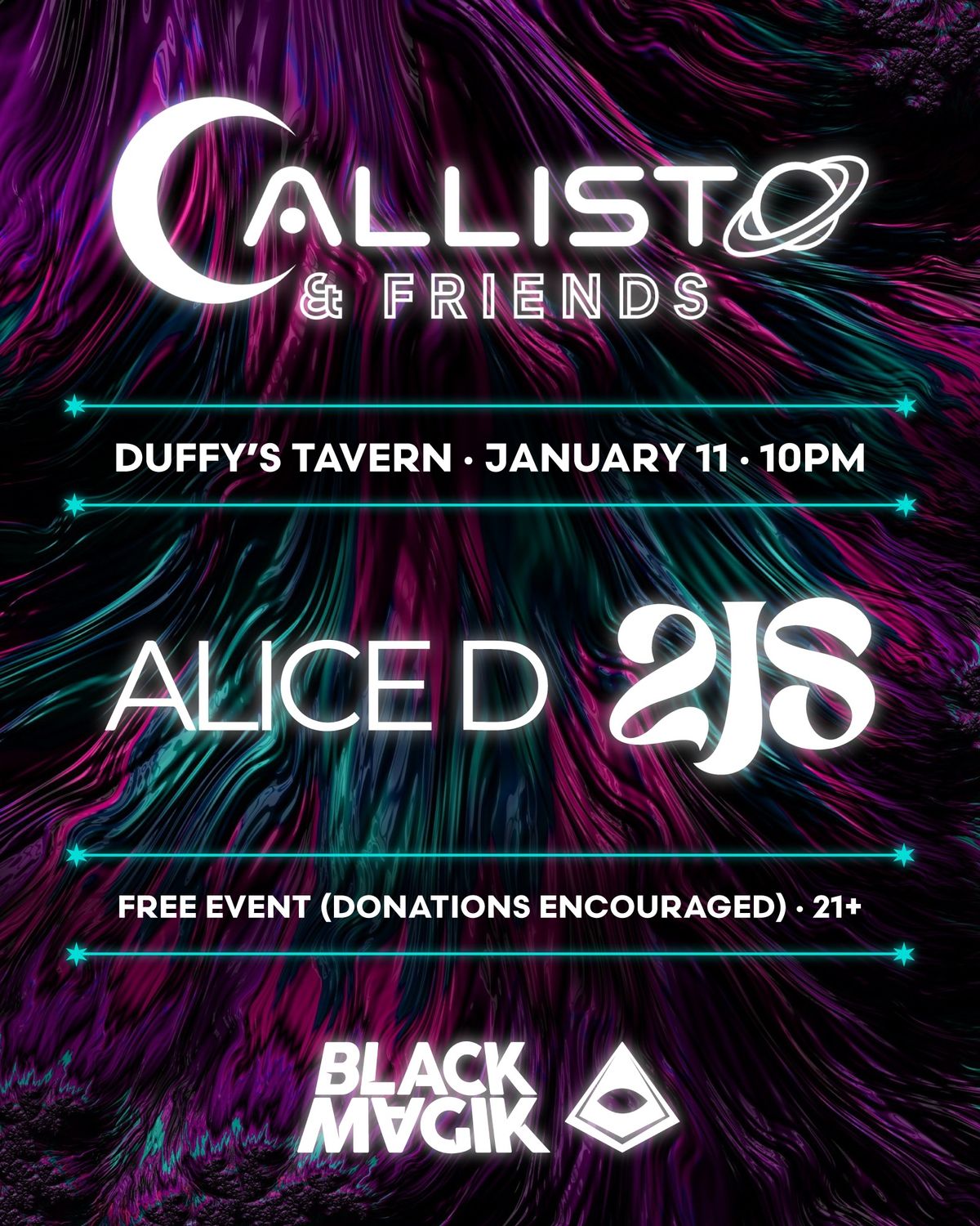 Callisto & Friends Vol.4 @ Duffy's Tavern