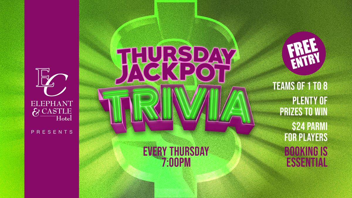 Thursday Jackpot Trivia