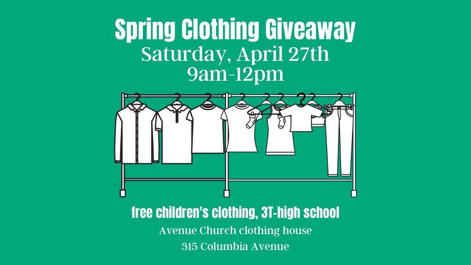 Spring and Summer Clothing Giveaway