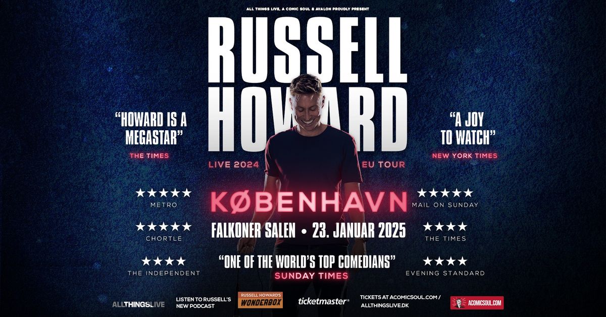 Russell Howard - Falkoner Salen - 23. januar 