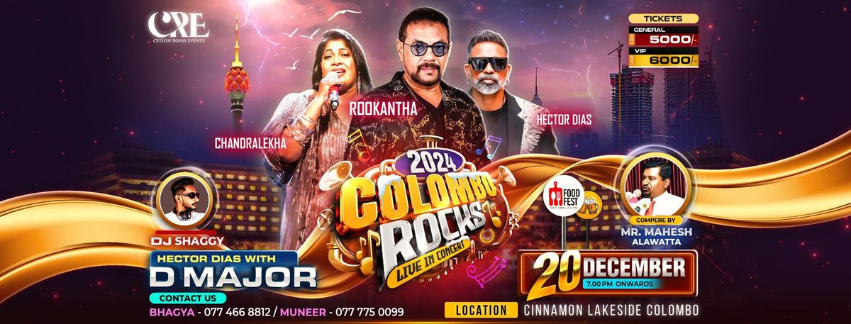 COLOMBO ROCKS LIVE IN CONCERT