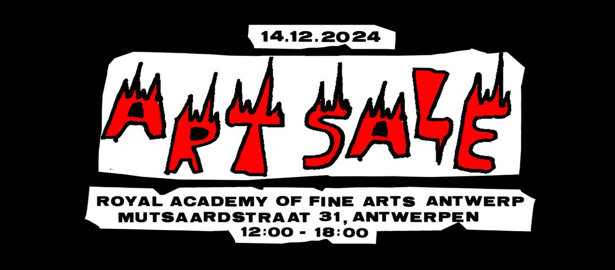 ART SALE 2024 \u2192 Royal Academy of Fine Arts Antwerp