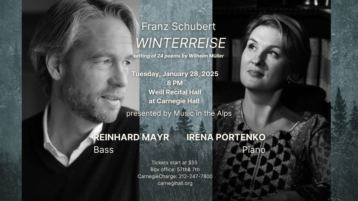 Carnegie Hall - "Winterreise" (F.Schubert)